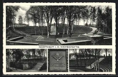 AK Northeim, Weihestätte, erbaut vom NS-Arbeitsdienst 1934-36
