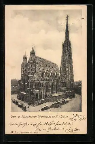 AK Wien, Dom- u. Metropolitan-Pfarrkirche zu St. Stefan