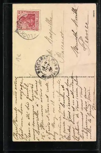 AK Trier, Blick auf den Kaiserpalast