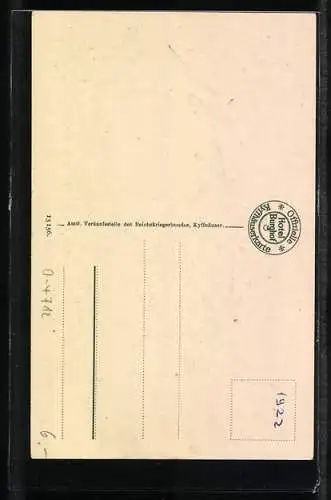 AK Kyffhäuser, Blick auf das Denkmal Kaiser Wilhelm I