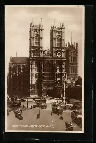 AK London, West Towers, Westminster Abbey