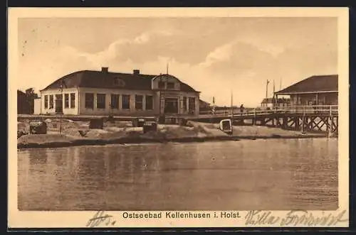 AK Kellenhusen i. Holst., Strandbad mit Strandkörben