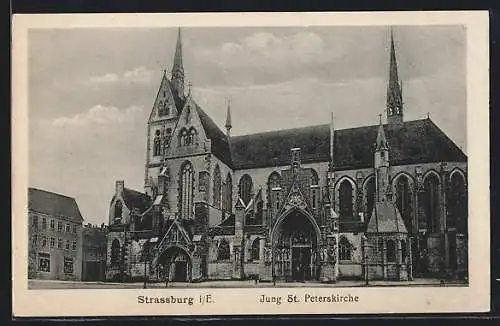 AK Strassburg i. E., Jung St. Peterskirche