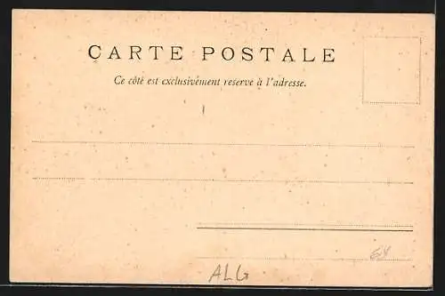 AK Alger, Grande Mosquée dans la Rue de la Marine