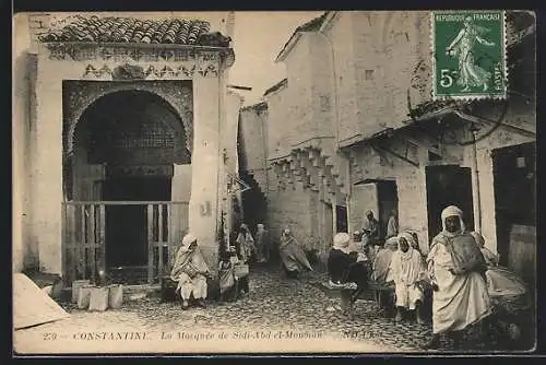 AK Constantine, La Mosquée de Sidi-Abd-el-Mouman