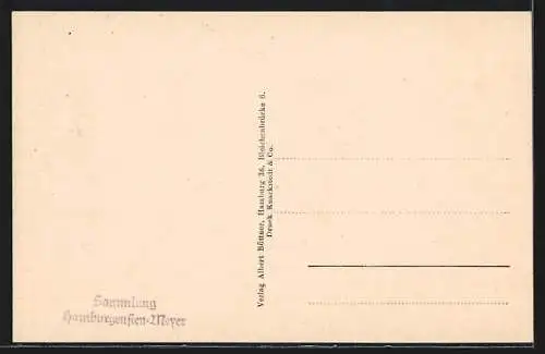 AK Hamburg-Neustadt, Hauptpost am Stephansplatz im Winter