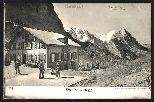 AK Grindelwald, Hotel Gr. Scheidegg