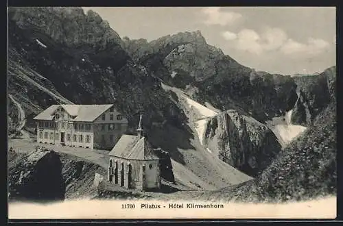 AK Pilatus, Hotel Klimsenhorn, Kapelle