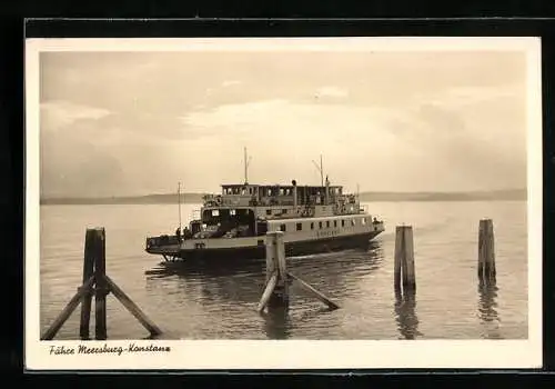 AK Fähre Konstanz auf der Linie Meersburg-Konstanz