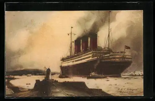 AK Cunard Line RMS Berengaria