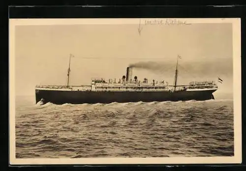 AK Reichspostdampfer Lützow des Norddeutschen Lloyd