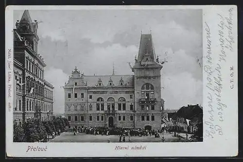 AK Prelouc, Hlavni námesti, Haus am Marktplatz