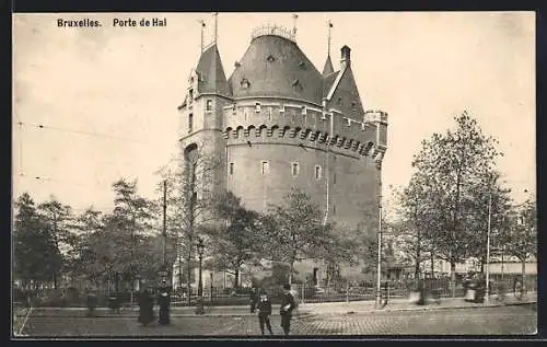 AK Brüssel / Bruxelles, Porte de Hal