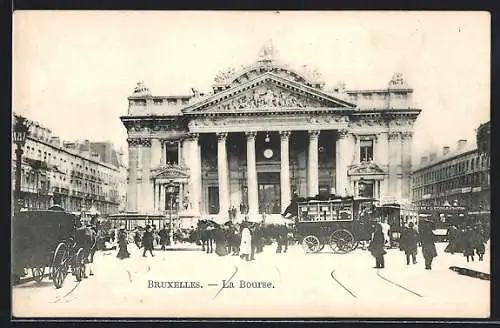 AK Brüssel / Bruxelles, La Bourse