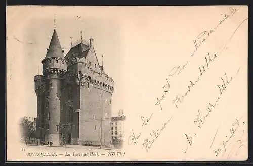 AK Brüssel / Bruxelles, La Porte de Hall