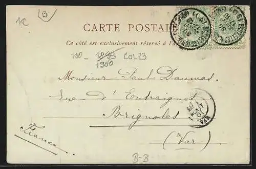 AK Brüssel / Bruxelles, La Porte de Hall