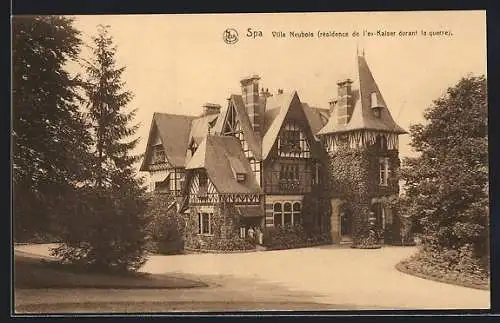 AK Spa, Villa Neubois, résidence de l`ex-Kaiser