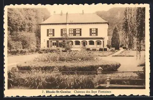 AK Rhode-St-Genèse, Chateau des Sept Fontaines