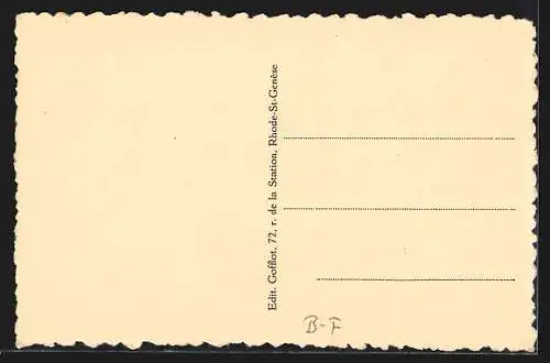 AK Rhode-St-Genèse, Chateau des Sept Fontaines
