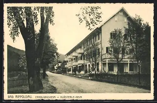 AK Bad Rippoldsau, Erholungsheim - Klösterle-Heim