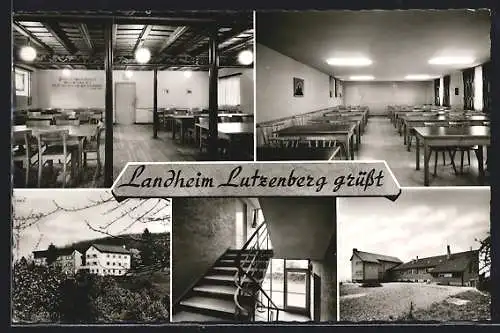 AK Lutzenberg / Ludwigsburg, Innenansicht vom Landheim