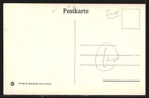 AK Altdorf, Ortsansicht mit Kirche