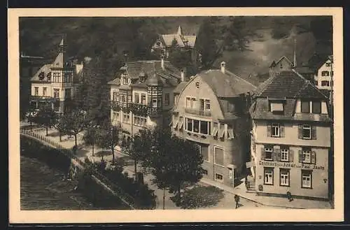 AK Wildbad / Schwarzwald, Partie in der König-Karl-Strasse