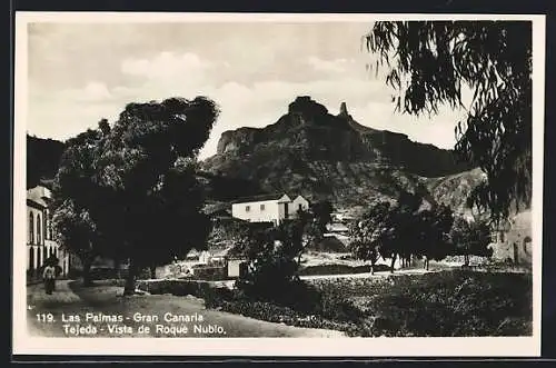 AK Tejeda /Gran Canaria, Vista de Roque Nublo