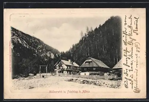 AK Aflenz, Feistring, Gasthaus zum Müllnerwirt