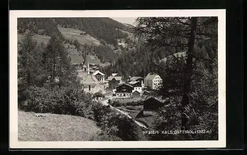 AK Kals /Osttirol, Ortsansicht mit Umgebung
