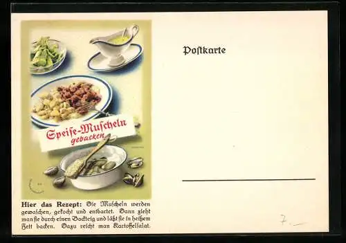 AK Rezept für Gebackene Speise-Muscheln