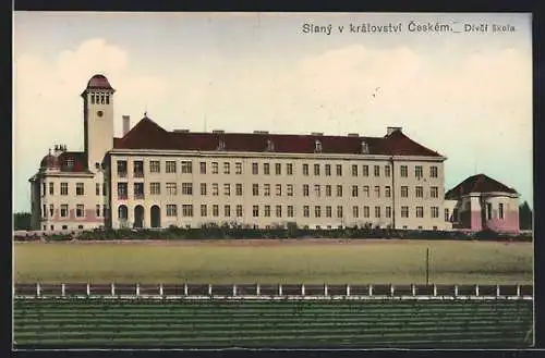 AK Slany, Slany v kralovstvi Ceskem, Divci skola