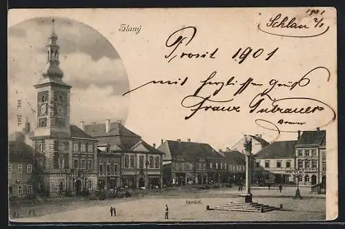 AK Slaný, Námestí