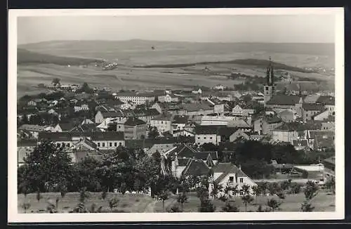 AK Príbram, Panorama mit Kirche