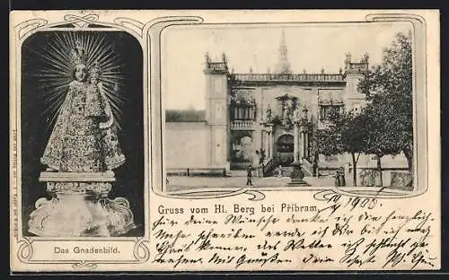 AK Príbram, Heiliger Berg, Gnadenbild