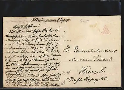 AK Lillehammer, Blick auf das Rathaus