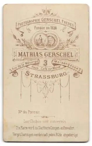 Fotografie Mathias Gerschel, Strassburg, Meisengasse 3, Charmanter Herr im Anzug mit Koteletten