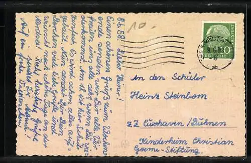 AK Katzen als Akrobaten im Zirkus