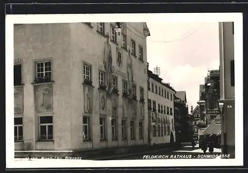 AK Feldkirch, Rathaus in der Schmidgasse