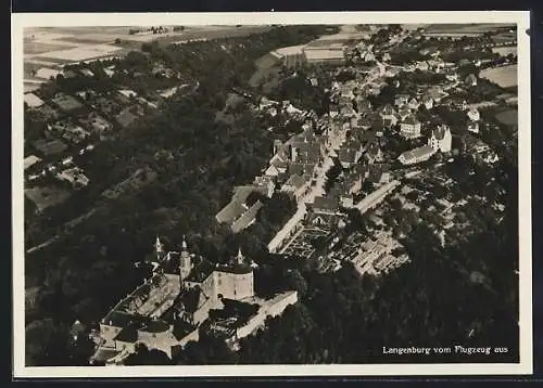 AK Langenburg, Fliegeraufnahme