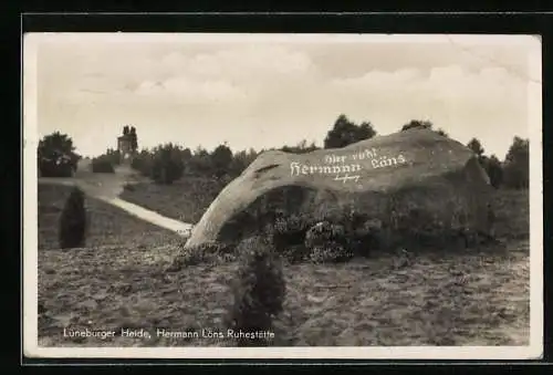 AK Lüneburger Heide, Hermann Löns Ruhestätte