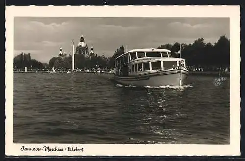AK Hannover, Fährboot auf dem Maschsee