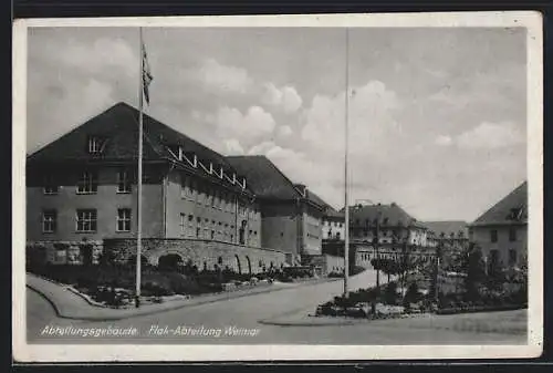 AK Weimar / Thüringen, Abteilungsgebäude Flak-Abteilung