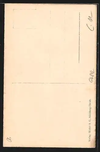 AK Schaffhausen, Strassenansicht Oberstadt mit Passanten