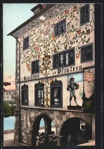 AK Luzern, Gasthaus zu Pfistern