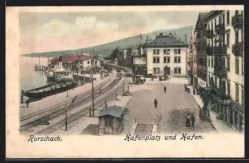 AK Rorschach, Hafenplatz und Hafen