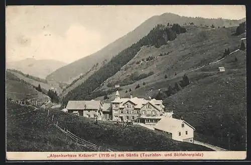 AK Urnäsch, Alpenkurhaus Pension Kräzerli am Säntis