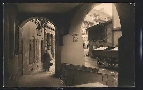 AK Bern, Partie unter den Lauben