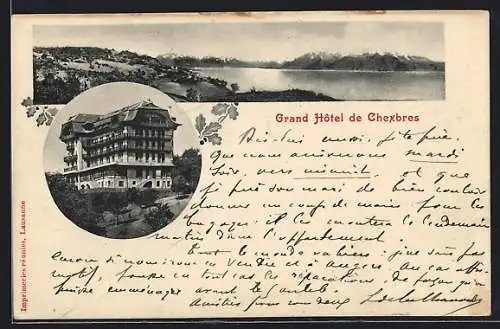 AK Chexbres, Grand Hotel, Uferpartie