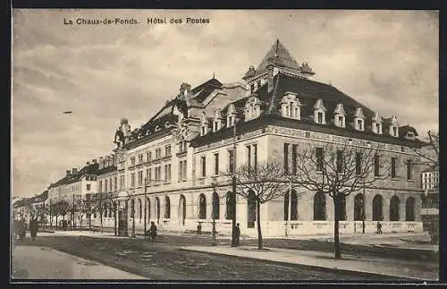 AK La Chaux-de-Fonds, Hotel des Postes